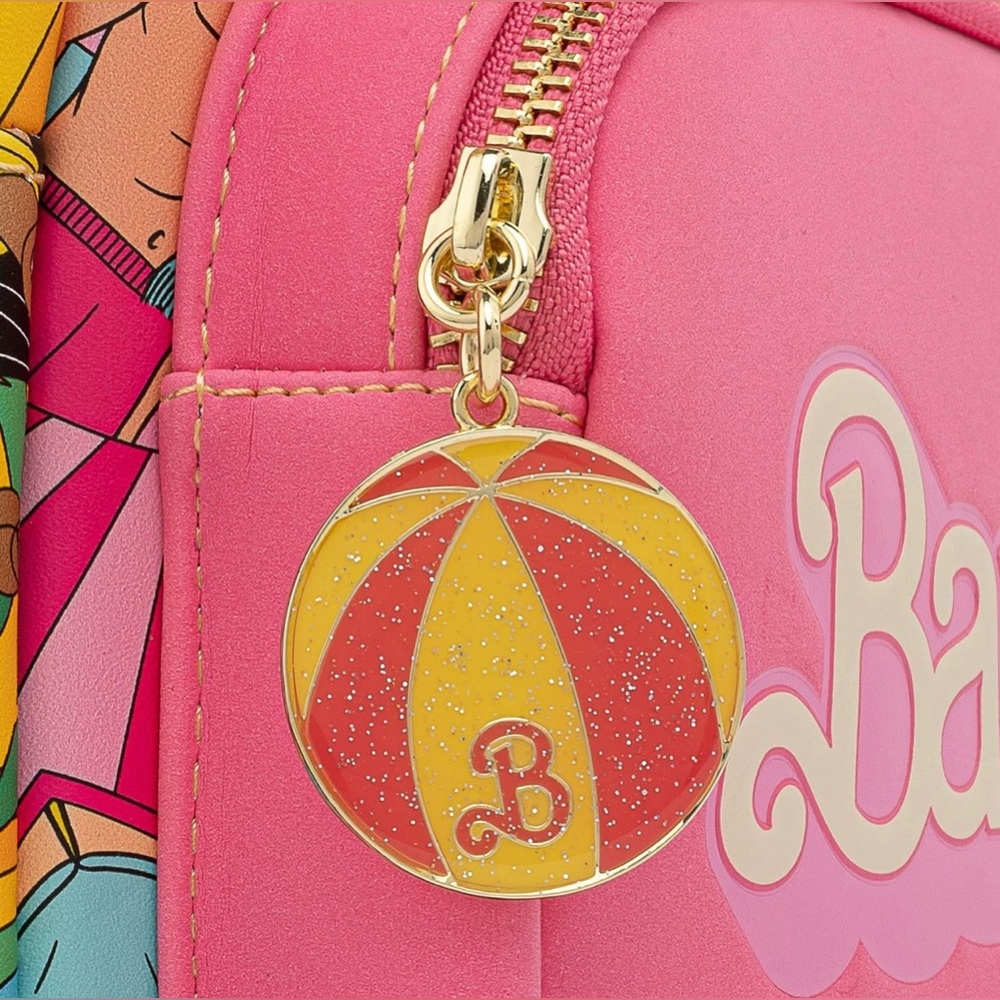 💖RARE NWT 2 Piece BARBIE Fun in the Sun Mini Backpack 🎒 & Wallet SET💖 - Picture 7 of 12